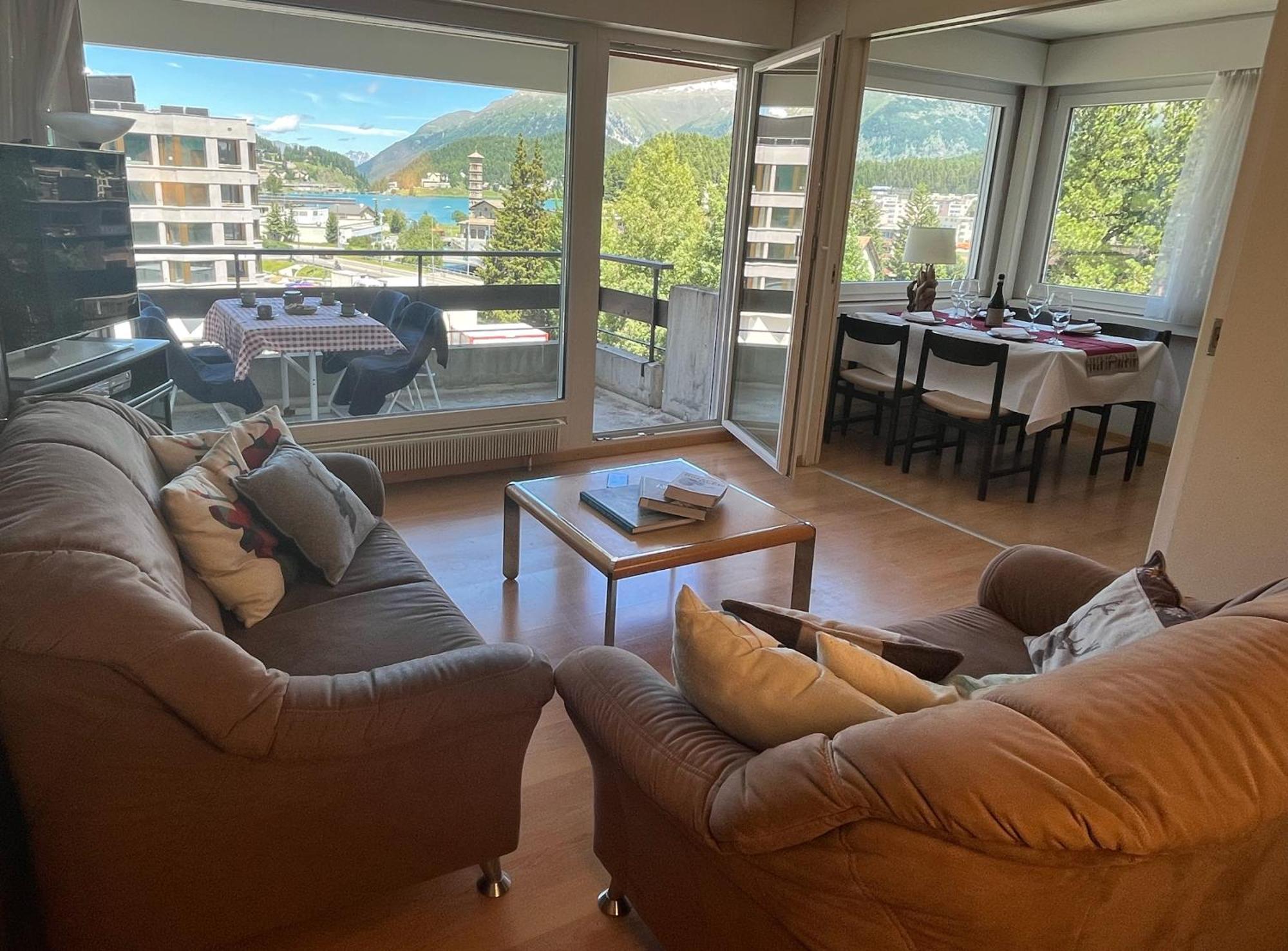 Mountain Loft - Dulac 33 Lägenhet St. Moritz Exteriör bild